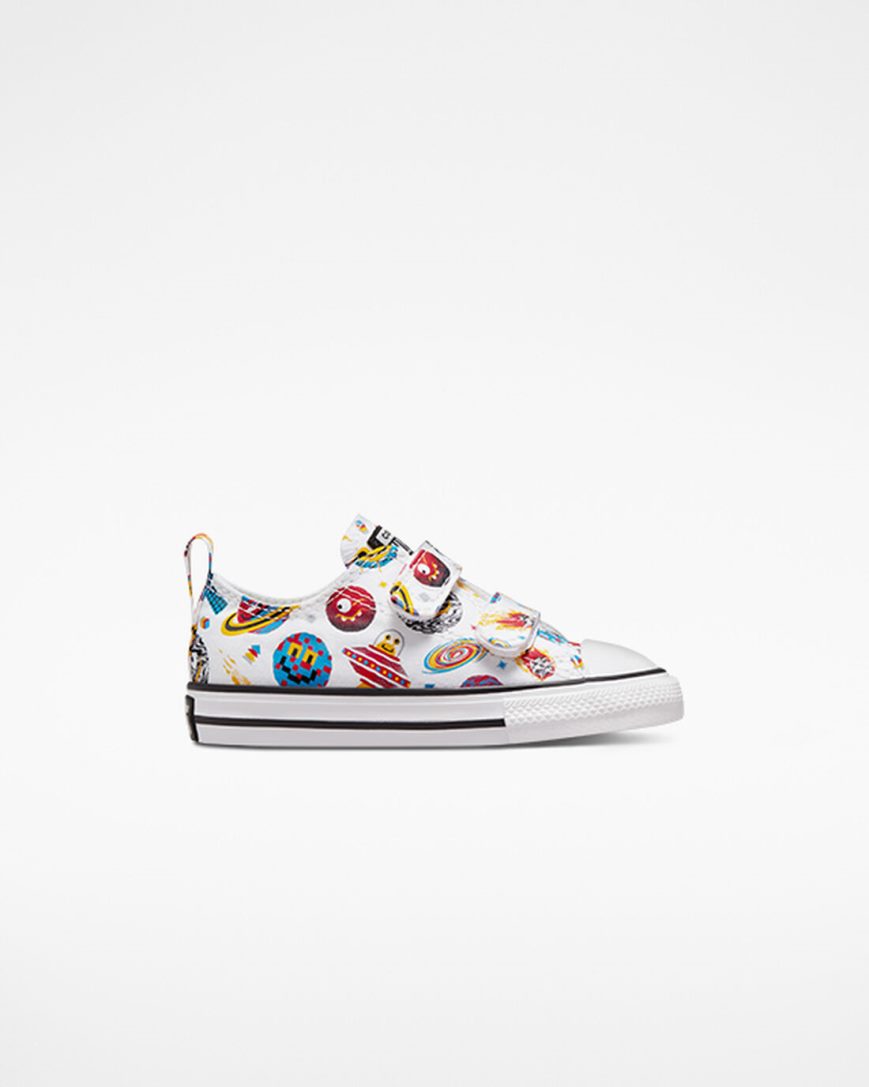 Tenis Converse Chuck Taylor All Star Easy-On Space Cruiser Cano Baixo Menina Branco Vermelhas | PT W00P71T